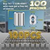 316 Stainless Steel Cable, 400FT 1/32IN Wire Rope with 100Pcs
