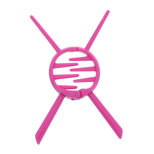 Hot Pink Hair Stick Hair Holder Clincher Clip Chopstick Look