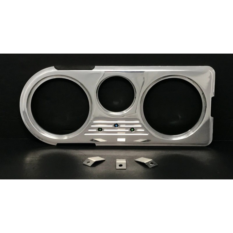 Dolphin Gauges 1948 1949 1950 FORD TRUCK 3 GAUGE BILLET