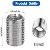 Reducing Nut, 12 Pieces Thread Insert, M8 to M10 Reducing