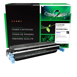 Clover Remanufactured Toner Cartridge Replacement for HP C9730A (HP 645A) | Black