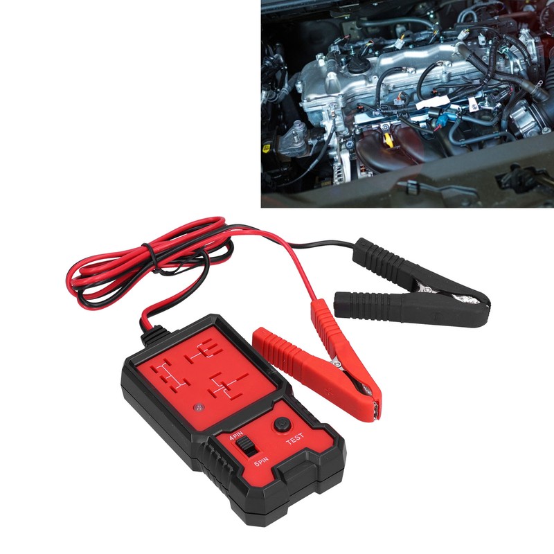 Relay Tester ABS Material Small Size Easy Carry Fine Workmanship