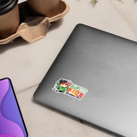 VOTANTA (3 Pcs, 3 inch) - Holographic Dumpster Fire Response Team Sticker, Funny Quote This is Fine Stickers, Meme Prank Decal, Motivational Gag Gift Decoration for Laptops, Phones, Bottles