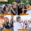 Depusheng DX4 Wireless Microphone, Professional 4 Channels Karaoke Handheld System