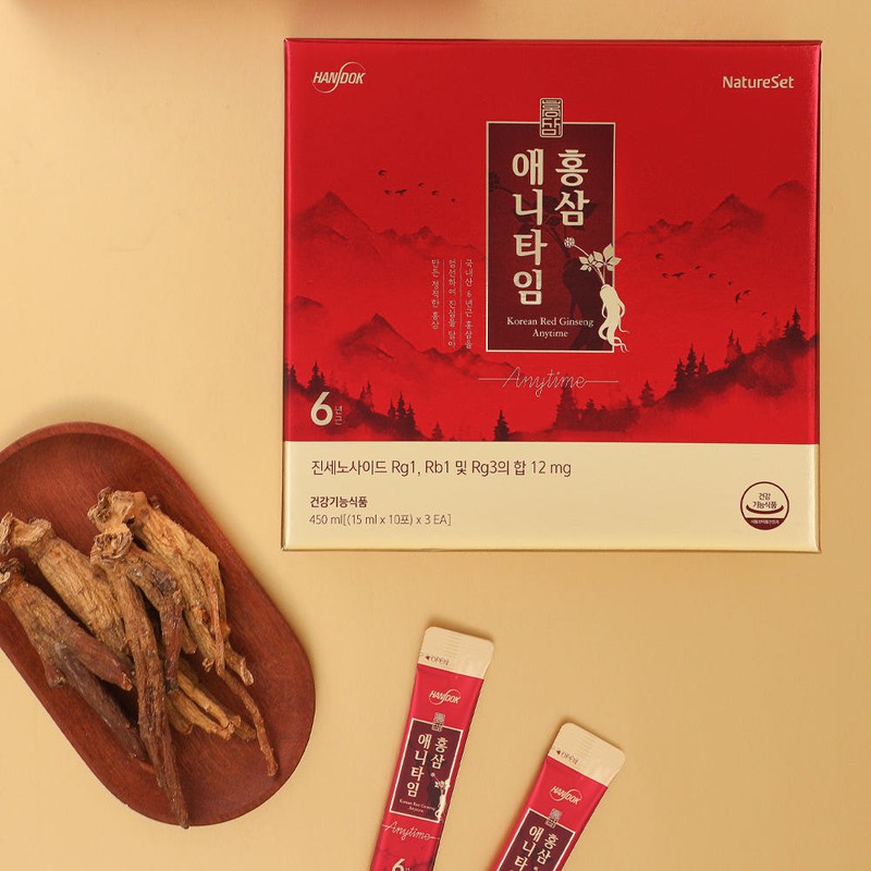 Nature Set Red Ginseng Anytime 15ML 30 packets, 1 unit