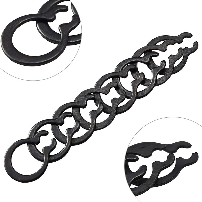 175 pcs E Clips Retaining Snap Opening Ring Circlip Kit