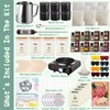 FAIRYELF Complete Candle Making Kit with Wax Melter, DIY Candle
