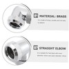 NUOLUX 4pcs Hard Pipe Quick Twist Elbow Water Cooling Kit