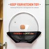 Innomesh Universal Pot & Pan Lid Organizer for Cabinet,Breathable Inside