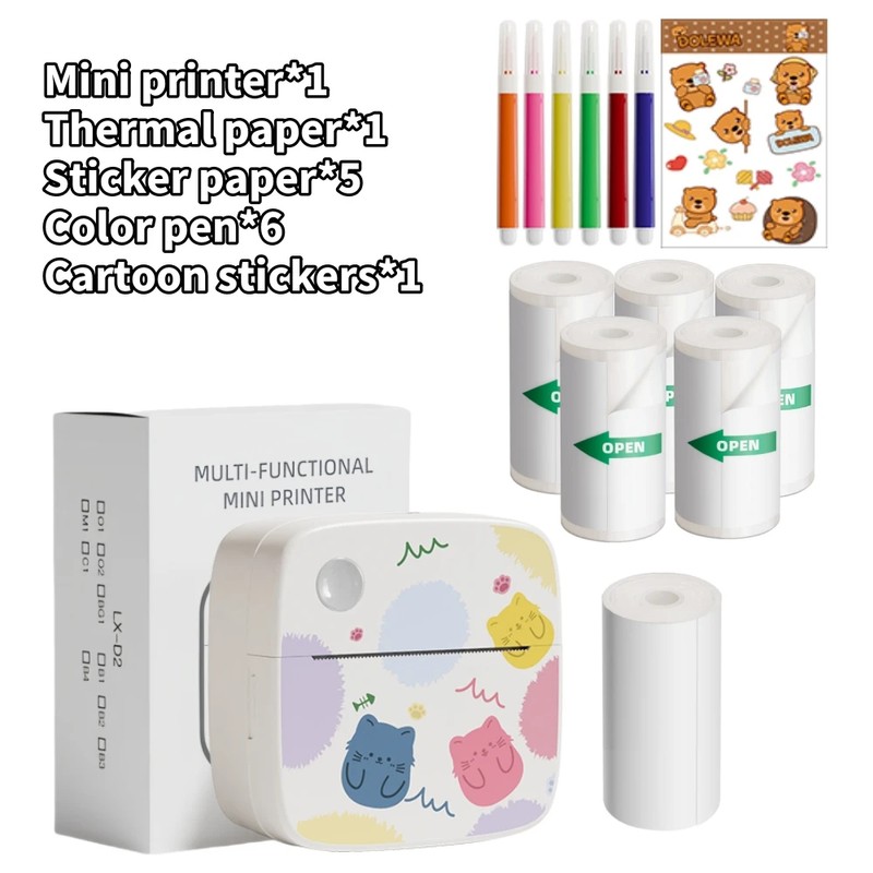 Portable Thermal Label Printer for Home & Work – Bluetooth
