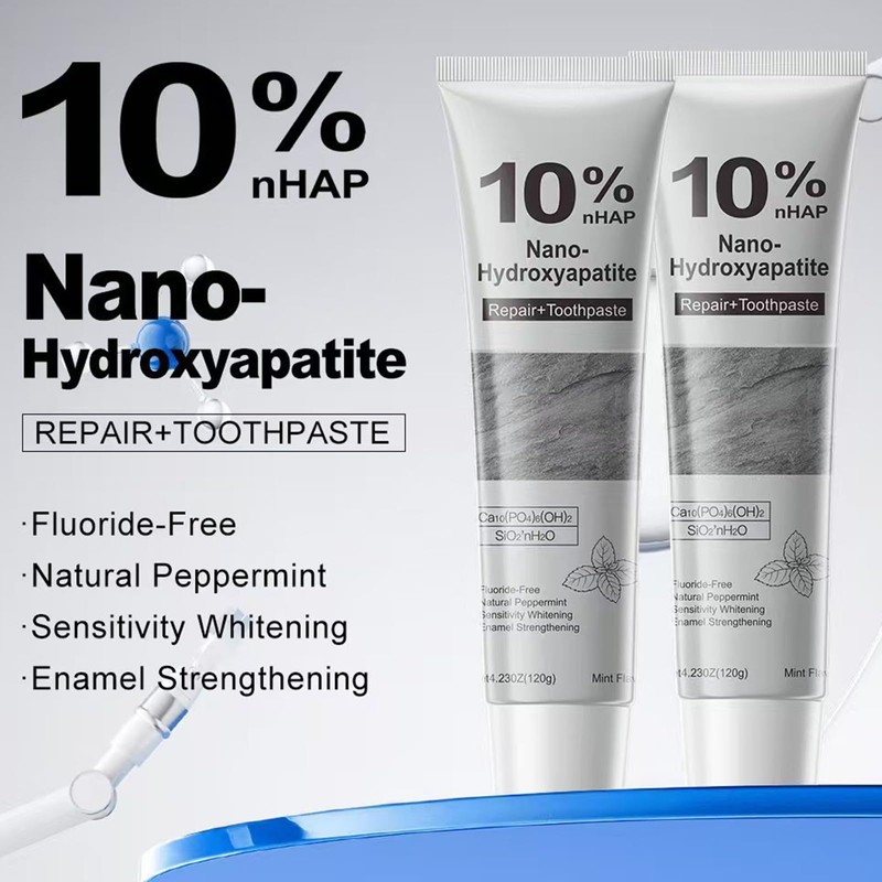 Fluorine-Free Toothpaste with Natural Mint for Enamel Care