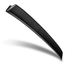 Real Carbon Fiber STP-Style Rear Window Roof Spoiler Wing Compatible with Nissan Maxima 2016-2021