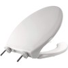 BEMIS 7850TDG Commercial Heavy Duty Open Front Toilet Seat with
