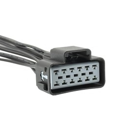 Heated/Cooled Seat Module Connector, OE WPT928 3U2Z-14S411-ZMB, Fits Ford F-150, F-250/350/450/550, Explorer, Edge, Taurus, Fusion; Lincoln MKZ/MKS/MKT/MKC/Navigator; Mercury Milan; Police Interceptor