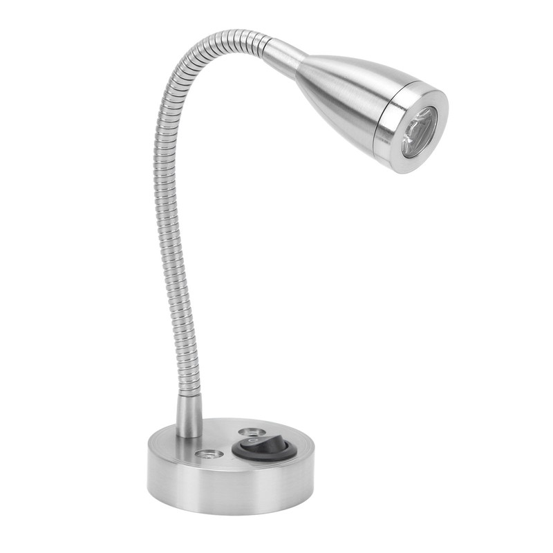 RV LED Bedside Light 360 Degree Swivel Flexible Goosneck Light