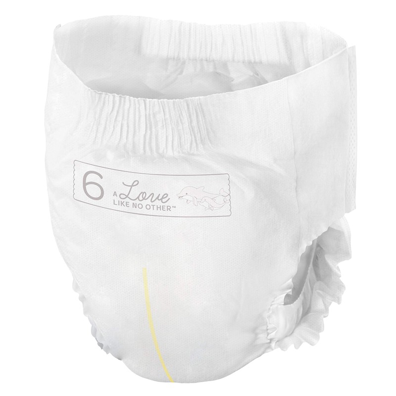 Bambo Nature Premium Eco-Friendly Training Pants, Size 6 (35+ Lbs),