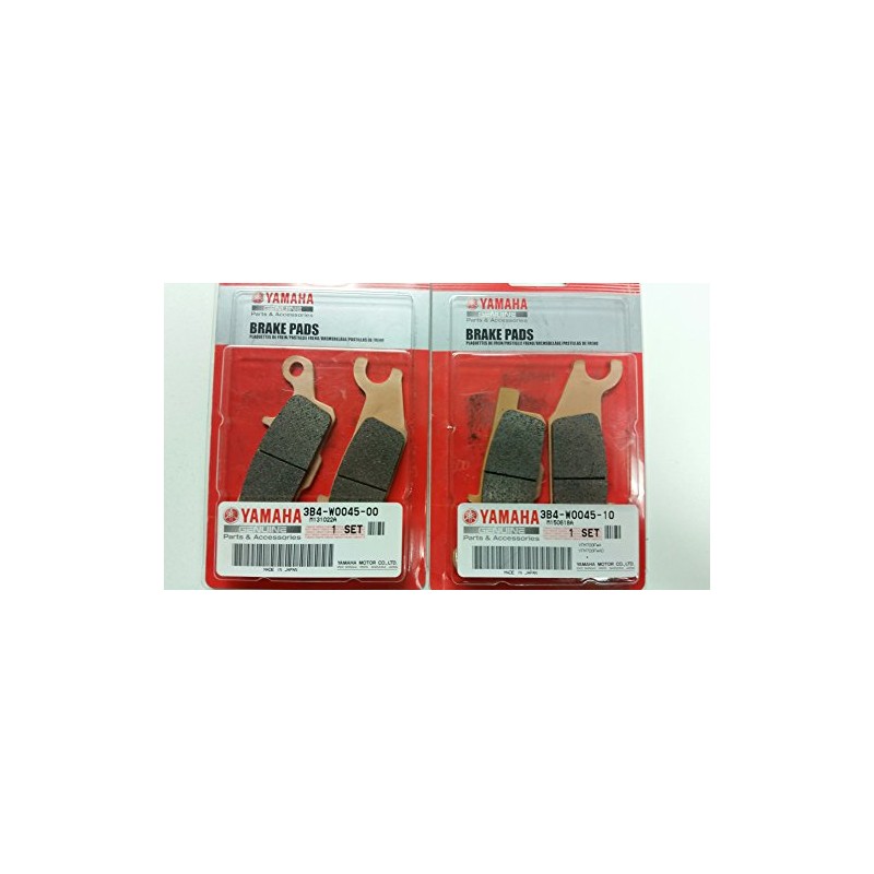 Yamaha Grizzly 700/550 Front Brake Pads, Left #3B4-W0045-00-00 and Right