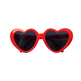 Red Pet Sunglasses Cute Pet Dog Sunglasses Cat Glasses Heart Sun Flower Glasses for Small Dogs Cat Accessories Photos Props Pets Party Decor，Apparel and Accessories，Dog Sunglasses