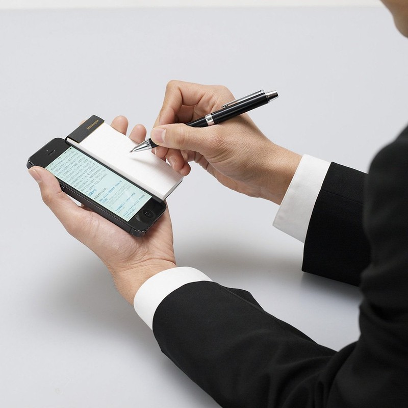 Maruman MNEMOSYNE Memopad 3.66 x 1.97 Inches (Modified A8), 5mm-squared,