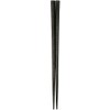 Fukui Craft ZA-028325 Five Square Chopsticks Black Dry Lacquered 8.9