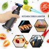 Molgoc Butane Torch with Anti-scalding Device,Stainless Steel Protective Cover,Refillable Kitchen