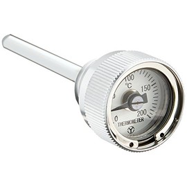 Daytona APE93340 Motorcycle Oil Thermometer with Dip Stick (Clear)