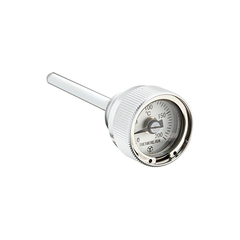 Daytona APE93340 Motorcycle Oil Thermometer with Dip Stick (Clear)