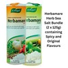 Herb Seasoning Salt Original and Spicy Bundle Containing Herbamare Original