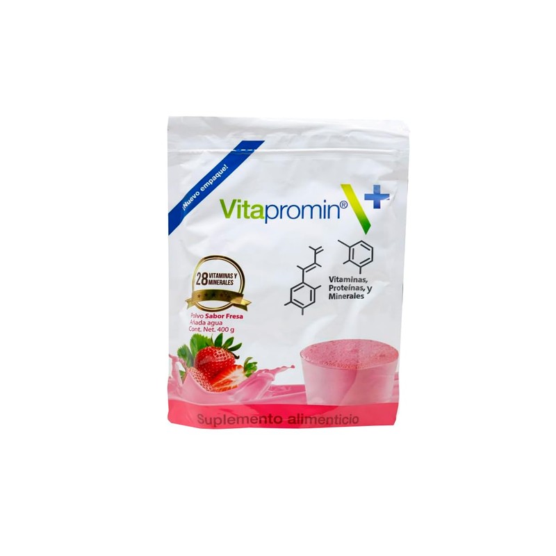 VITAPROMIN Suplemento Alimenticio En Polvo Fresa