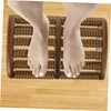 Gatuida Foot Massage Roller Wooden Acupoint Stimulation Tool for Deep