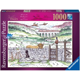 Ravensburger 17629 Yorkshire Dales 1000 Piece Jigsaw Puzzles for Adults and Kids Age 12 Years Up-UK Landscape, Multicolour, One Size