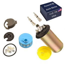 LLD_TK EFI Fuel Pump fits for Mercury Outboard 150 175 200 225 250 HP Mercruiser 4.3L 5.7L 7.4L 8.2L Sport Jet 240 809088T 827682T 808505T 809088T-1 808505T01