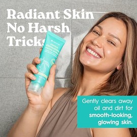 Tree to Tub Gel Exfoliante Facial: Suave Exfoliante Y Exfoliante Facial Con Ácido Salicílico Para Una Piel Radiante. No Irritante, Elimina La Acumulac