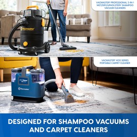 Vacmaster CCS03 Carpet Cleaner Shampoo Solution, 64 oz Spot & Stain Formula for All Carpets, Upholstery & Area Rugs