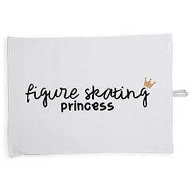 Hippowarehouse Figure Skating Princess Tea Towel Eco Printed Dish Cloth Kitchen accessory 50cmx70cm 100% Cotton