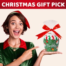 HAPPYPOP Christmas Gifts Stocking Socks for Women Men - Fuzzy Christmas Elf Socks Secret Santa Socks for Teen Girls, Elf Socks Elf Gifts for Teen Boys