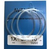 3 PC Pack Pro Looped Aventik Premium Fluorocarbon Tapered Leader