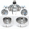 Recessed Light to Pendant Converter Kit, 2 Pack Adjustable Can