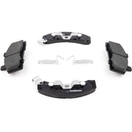 MAGMA Premium PMD215C Ceramic Brake Pads, Front