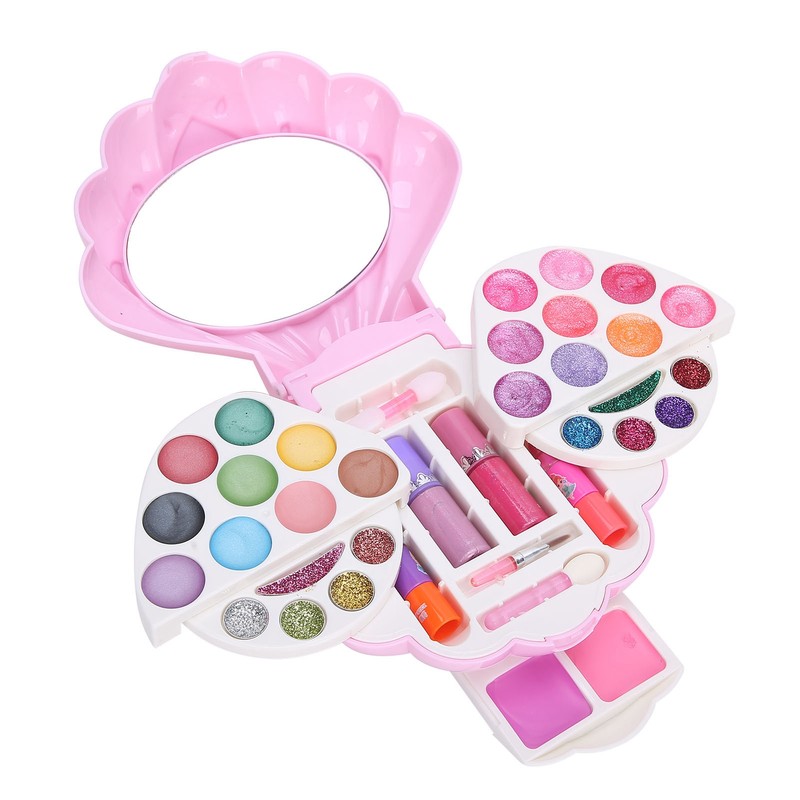 Shell Shaped Make Up Box Kids Makeup Kit for Children