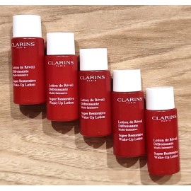 Clarins Paris Super Restorative Wake-Up Lotion 1 fl oz Each.  (5  fl oz Total)