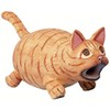 Songbird Essentials SE3880180 Big Mouth Orange Tabby Cat Birdhouse (Set