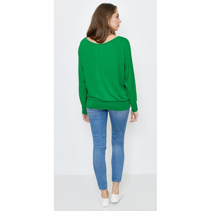 Van Der Rich ® - Oversize T-shirt with bat sleeves