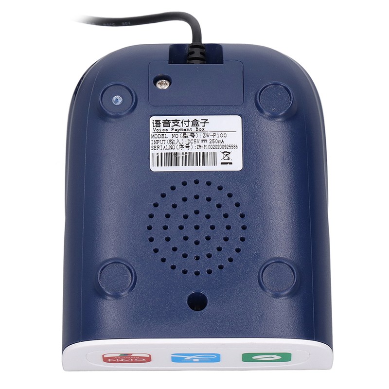 Desktop Barcode Scanner Voice Prompts Large Window QR Barcode Scanner