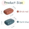 2 Pcs Soap Box - Soap Dish with Lid Soap