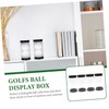 BESPORTBLE 12pcs Clear Golf Display Case Anti-Scratch Carrying Box for