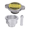 Weld On Radiator Filler Neck with 1.1Bar Cap, 30mm High