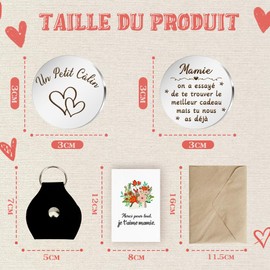 Câlin Glücksbringer Karte Oma Geschenk für Oma