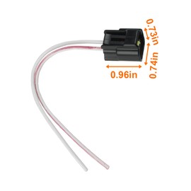 GoaMotors 8PCS Ignition Coil Female Connector Plug Harness Fit for Ford F-450 E-450 F-550 E-550 Super Duty 6.8l