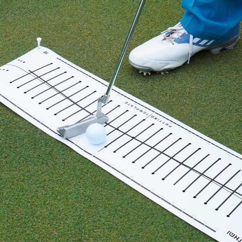 Laroal 15 Degree Golf Putting Mat Trainer Indoor Putting Green
